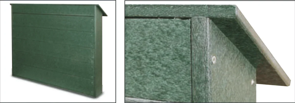 Sliding Door 52" x 40" Outdoor Cork Board - Image 4